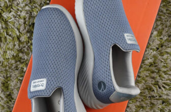 action Athleo ATG-424 Comfortable Lightweight Breathable Durable Sports Slip-On Running Shoes For Men(Grey , 6)