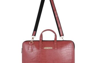 Bagsy Malone Unisex Laptop Bag MacBook INoteBook ITablet Laptop Upto 16 Inch | Handbags with Briefcase Handle & Crossbody Strap
