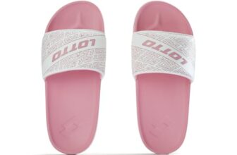 Lotto Women Midway GFX Pink Slides