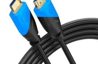 Portronics Konnect Sync 4K@60Hz HDMI to HDMI Cable (1.5M), Gold-Plated Connectors, Pure Copper Core, ARC/eARC Support, PVC Build, Compatible with Smart HDTV, Laptop, Monitor, Projector (Blue)