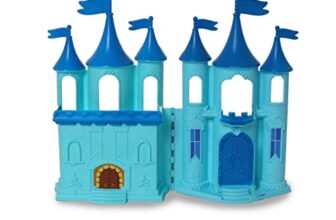 Toyzone Frozen Doll House-45922 | Play Set for Girls| Role Play Set | Doll House with Furniture | Doll House Play Set for Kids | for Kids Age 3+