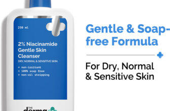 The Derma Co 2% Niacinamide Gentle Skin Cleanser for Sensitive, Dry, Normal Face Wash(250 ml)