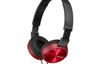 Sony ZX Series MDR-ZX310AP Headband Stereo Headset -Red