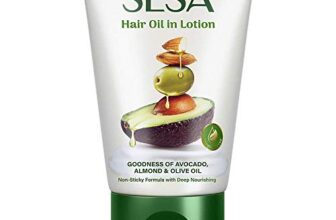 SESA Hair Oil In Lotion 100Ml Non-Sticky Oil Replacement & Leave-In Hair Lotion Bhringraj & 17 Ayurvedic Herbs With Nourishing Oils & Vitamin E All Hair Types No Mineral Oil