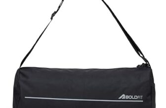 Boldfit Gym Bags for Men Compact 17 L Sports Duffle for Women Unisex Duffle Bag for Carry & Travel Adjustable for Shoes Towel Duffel Sports Bag 17L