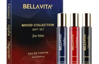 BELLAVITA Mood Collection Gift Set 3x15ML | Perfume for Man | Gift for Man | Long Lasting EDP | Alpha, Fantasy & Magnetic | Fruity, Woody Premium Fragrance