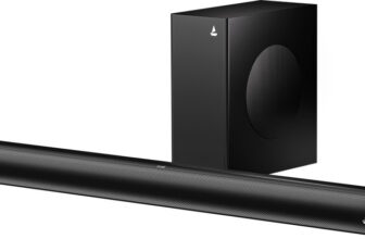 boAt Aavante 2.1 1550 Plus 160 W Bluetooth Soundbar(Premium Black, 2.1 Channel)