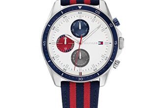 Tommy Hilfiger White Dial Quartz Analog Watch for Men-NETH1792035