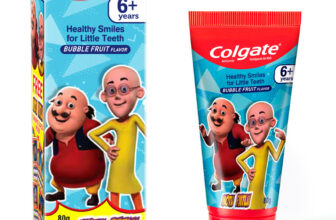 Colgate Kids , Gentle Protection for 6+ Years, Motu Patlu Bubble Fruit Flavour Toothpaste(80 g)