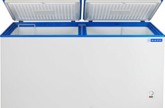 Blue Star 401 L Double Door Standard Deep Freezer(White, CHFDD400MGPW)