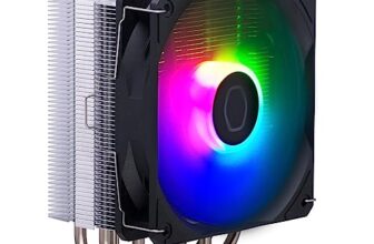 Cooler Master Hyper 212 Spectrum V3 ARGB CPU Cooler – 120mm Performance Fan | Support Latest LGA1851, LGA1700, AM5, AM4 Socket | PWM Case Fans | 71.93 CFM Airflow | 4 Heat Pipes | Copper Plate