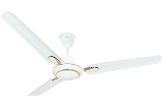 RR Signature Dhoom 1200MM Star-rated BEE Certified Energy Efficient 52-Watt High Speed Ceiling Fan For Home (White), 2 Year Warranty
