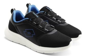 Lotto Men FloWalk Black Walking Shoes