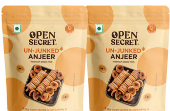 OPEN SECRET Premium Anjeer High Protein Figs Rich in Fibre Figs(2 x 500 g)