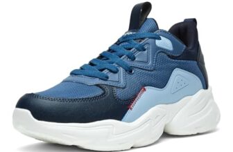 Campus Men’s Talon Sneakers R.Slate/Navy – 7UK/India