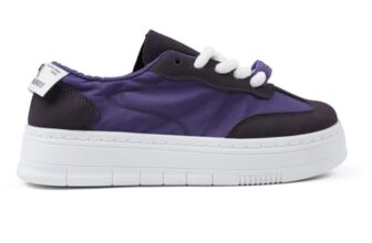 SOLETHREADS STRUT Sneakers for Women | Stylish & Fashionable| Comfortable|Walking Shoes| Lightweight Flexible| Skid-Resistant| Everyday |Casual Shoes for Women|Purple|UK 8