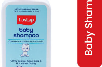 LuvLap Milky Soft Baby Shampoo – 600ml, Tear Free Formula, With Milk Protein, Vitamin E(600 ml)