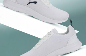 PUMA Bridge Comfort Sneakers For Men(White , 11)