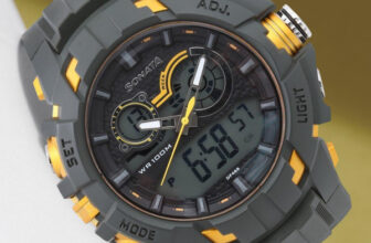 SONATA NP77045PP05 SF Ocean Series Analog-Digital Watch  – For Men
