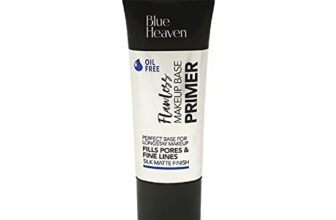Blue Heaven Flawless Makeup Base Primer | Smooth & Long-Lasting Base | Pores & Fine Lines Minimizer Primer for Face makeup | Silk Matte Finish | Silicon Gel-Based Infused with Aloe Extracts | 16ml