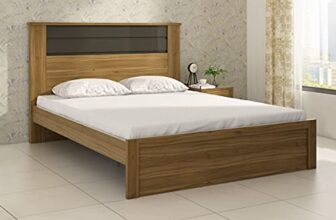Home Centre Quadro Cosco Queen Size Bed Without Storage
