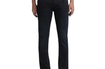 Danial Black Low Rise Tapered Jeans