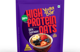 Yogabar High Protein Oats Dark Chocolate 26g Protein No Trans Fat No Cholestrol Pouch(1 kg)