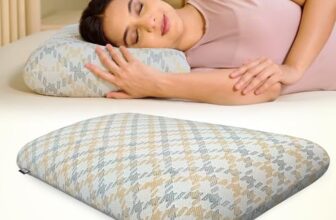 CareFoam Ventilated Cooling Gel Memory Foam Pillow, Orthopedic Pillow for Sleeping & Neck Pain Relief with Premium Removable Zipper Cover | 22x14x5 Inch | Medium – Pack of 2