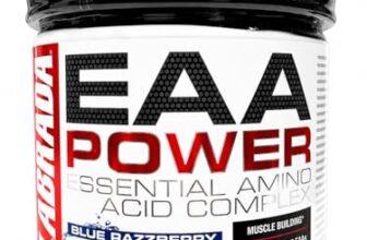 Labrada EAA POWER Essential Amino Acid Complex Powder (6.57g EAAs, Muscle Building, Vegan, 30 Servings) – 0.66 lbs (Pack of 300g) (Blue Razzberry)