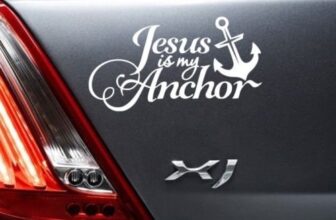 Gadgets wrap Christian Jesus Religious Prayer Car Body Stickers Bumper Sticker