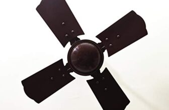 Crompton High Speed 600 mm (24 inch) Small Ceiling Fan (Brown)