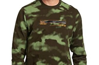 Spykar Men’s Cotton Round Neck Sweatshirt (MSS02BBLW197RIFLEGREENM_Green_M)