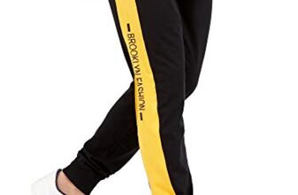 Maniac Men’s Colorblock Black Cotton Slim Fit Joggers