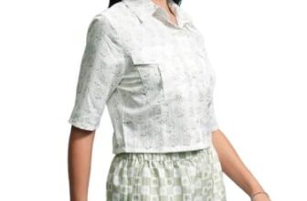 TOKYO TALKIES Women Regular Short Sleeve Co-Ord Set TTCE000956 Green XL