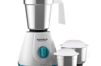 Maharaja Whiteline Novamixx 500 Watts Mx-277 Mixer Grinder With 3 Jars, Multicolor