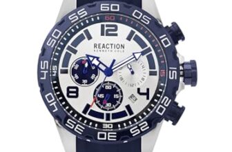 Kenneth Cole Reaction Chronograph Silver Dial Watch for Men – KRWGO0070903