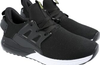 WALKAROO Gent’s Black Sports Shoe|06 UK