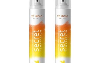 Secret Temptation Te Amo Breeze Perfume Body Spray Combo for Women, Pack of 2 (120 ml each)
