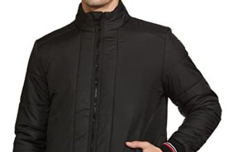 Amazon Brand – Symbol Men’s Bomber Regular Quilted Jacket (AW20-QB-SY-03_Black1_XL)