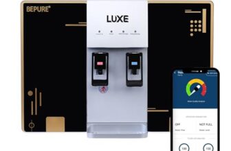Bepure Luxe Hot and Normal IOT App enabled SMART Water Purifier 7L RO+UV+UF+TDS+Copper Alkaline with Hot Water Function| 8 Stage Water Purification| Hot Water Purifier| Works Up to 3000 ppm TDS
