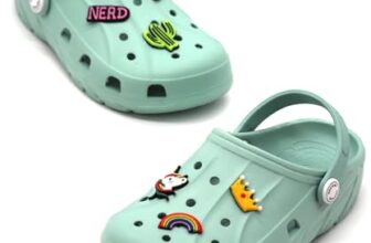 Red Tape Kid’s Rover Stylish Clogs || Indoor & Outdoor Sandals Clogs For Kids, Beige, Size_12