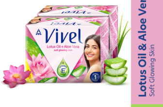 Vivel Lotus Oil Grade 1 Bathing Soap Highest Soap Grade 76% TFM Vitamin E(8 x 150 g)