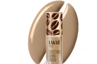 Lakme 9 to 5 Overtime Shine Nail Polish – Coffee Edit- 03 Latte Love 6ml