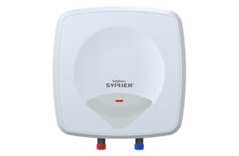 Symphony SYPHER 10 Litre Storage Water Geyser | BEE 5 star Rating Water Heater | 2KW Heating | Glassline Tank | 8 Bar Pressure Compatibility | Warranty: 7 Yr Tank, 3 Yr Heating element, 2 Yr Product