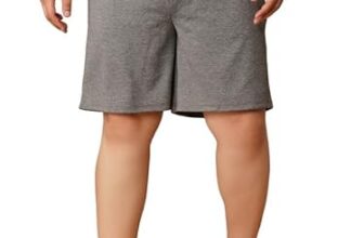 OOMPH! Men’s Short for Summer | Stretchable Fabric | Breathable & Lightweight | Casual Lounge Short with Elastic Waistband & Drawstring