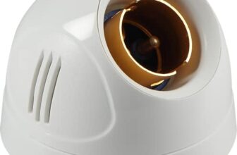 Havells Fancy Highly Conductive Brass Terminal Metal Ring Angle Holder, Fire Retardant Polycarbonate Outer Housing Facia,Provides Protection to Avoid Deformation In Case Of Overheating