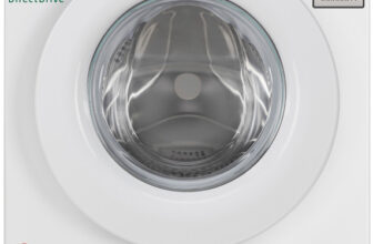 LG 7 kg 5 Star, Allergen free with Steam, Inverter Direct Drive – Less vibration, less noise, 6 Motion Direct Drive, Touch Panel, 1200 RPM, Essence Fully Automatic Front Load Washing Machine with In-built Heater White(FHB1207Z2W)