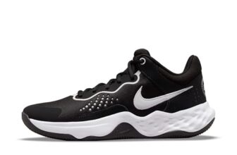 Nike Men Fly.By Mid 3 Black/White Basketball Shoes 10 UK