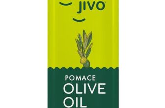 Jivo Pomace Olive Oil 5 Litre Tin for Everyday Cooking | Imported From Spain | Recommended for roasting, frying, and baking all types of cuisines | Rich in MUFA | Low in Saturated Fat.