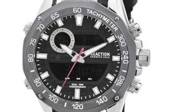Kenneth Cole Reaction Digi-Analog Black Dial Watch for Men – KRWGP0070602